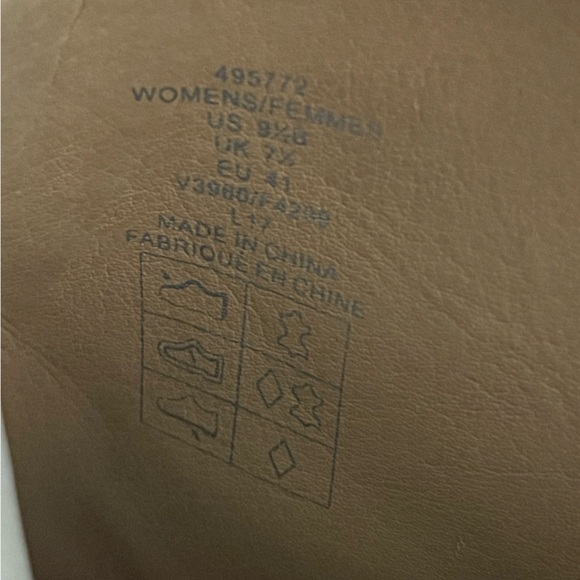 Lands End Pale Pink Cutout Ankle Booties Size 9.5 - Picture 7 of 9